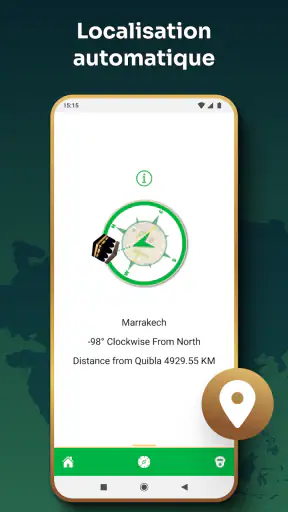 Localisateur de la Qibla screenshot