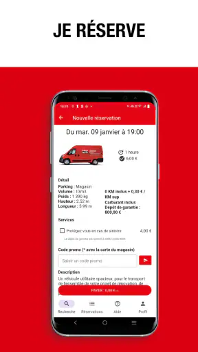 LOCATION-CAMION screenshot