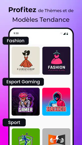 Logo Maker: Création de Logo screenshot