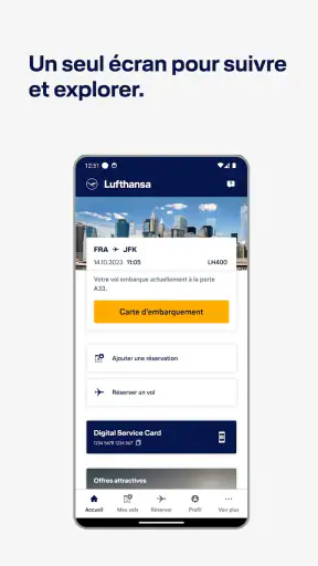 Lufthansa screenshot