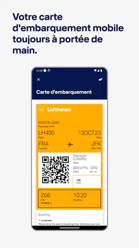 Lufthansa screenshot