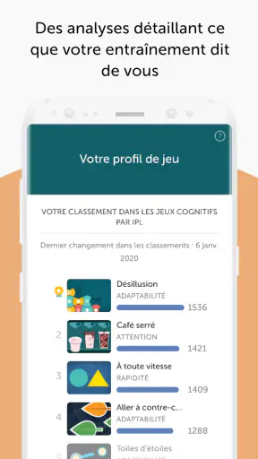 Lumosity : Jeux Cognitifs screenshot