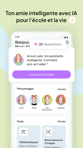 Luzia : Votre Assistant IA screenshot
