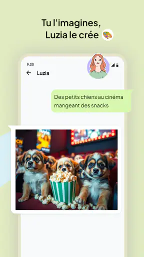 Luzia : Votre Assistant IA screenshot