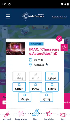 Ma Cité de l'espace screenshot