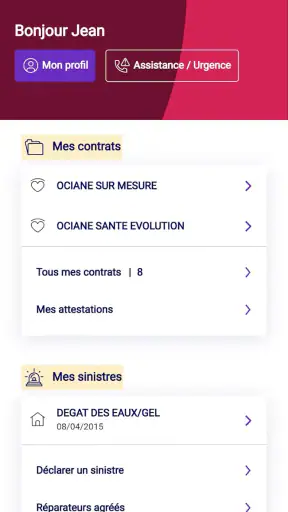 Ma Matmut screenshot