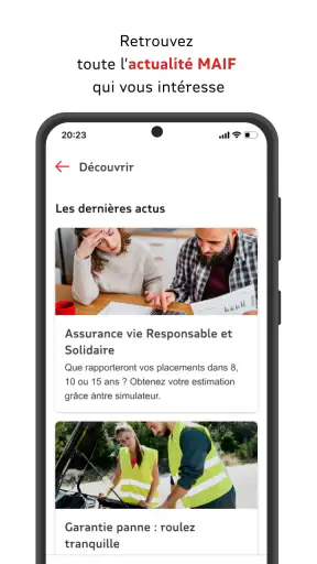 MAIF - Assurances auto, maison screenshot