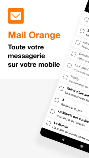 Mail Orange - Messagerie email screenshot