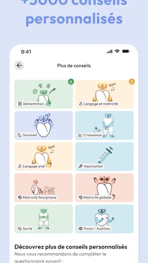 Malo | Suivi évolution bébé screenshot