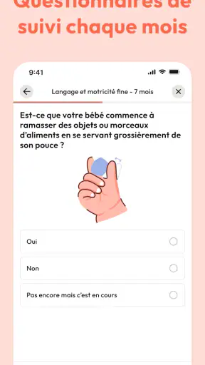 Malo | Suivi évolution bébé screenshot