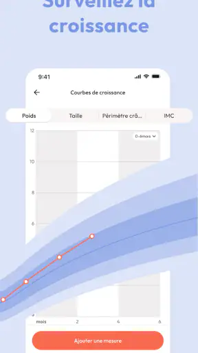 Malo | Suivi évolution bébé screenshot