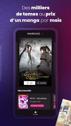 Mangas.io screenshot