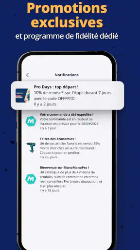 ManoManoPro - matériel Pro screenshot