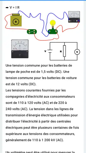 Manuel de l'électricien screenshot