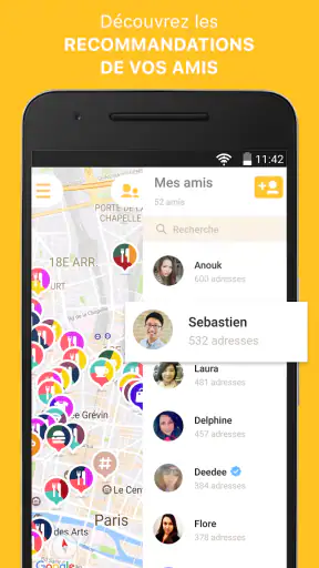 Mapstr screenshot