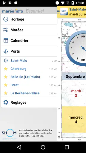 marée.info Essentiel screenshot