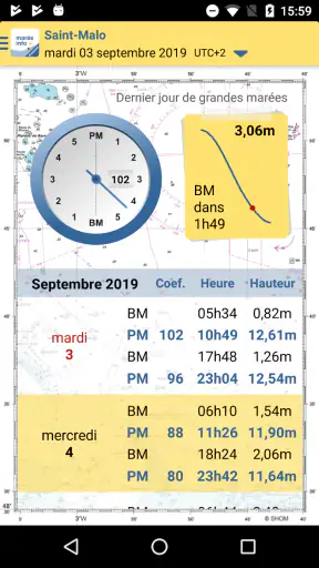 marée.info Essentiel screenshot