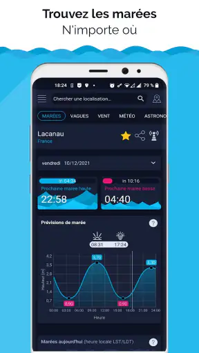 Marées gratuites & horaires screenshot
