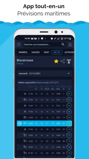Marées gratuites & horaires screenshot