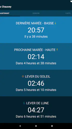 Marées proches de moi screenshot