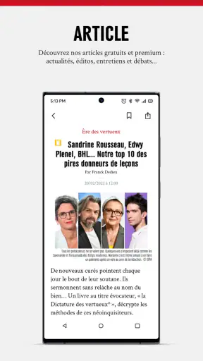 Marianne - Actualités & Débats screenshot