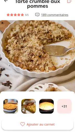 Marmiton, recettes de cuisine screenshot
