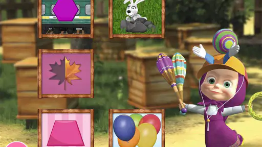 Masha et l'ours Jeux éducatifs screenshot
