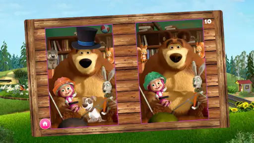 Masha et l'ours Jeux éducatifs screenshot