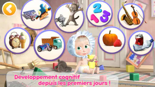 Masha et Michka Jeux de Bébé ! screenshot