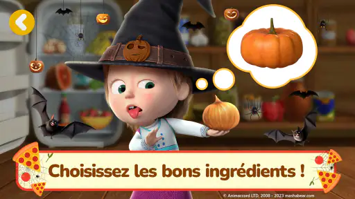 Masha et Michka: La Pizzeria ! screenshot