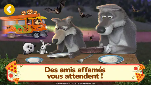 Masha et Michka: La Pizzeria ! screenshot