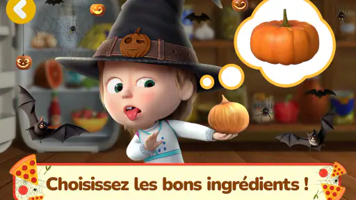 Masha et Michka: La Pizzeria ! screenshot