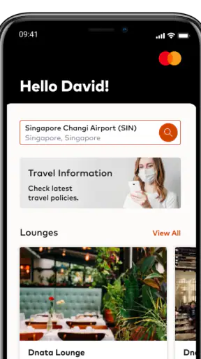 Mastercard Travel Pass screenshot