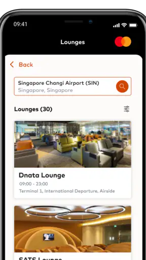 Mastercard Travel Pass screenshot