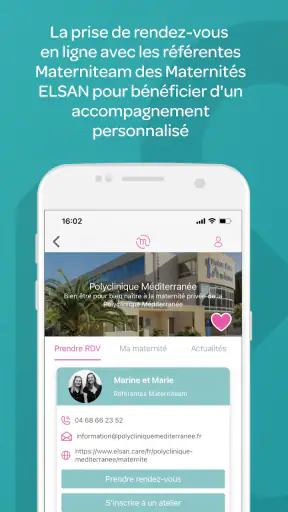 Materniteam suivi de grossesse screenshot