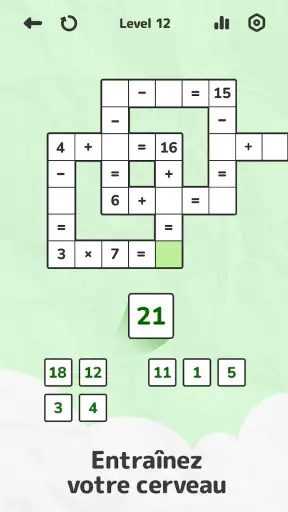 Math Crossword — Jeux de Maths screenshot