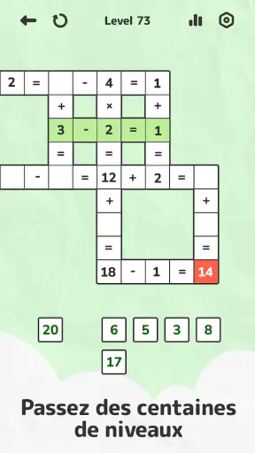 Math Crossword — Jeux de Maths screenshot