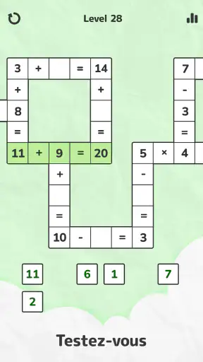 Math Crossword — Jeux de Maths screenshot