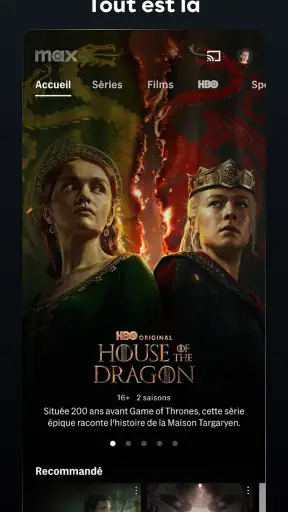 Max: Regarde HBO, TV et films screenshot