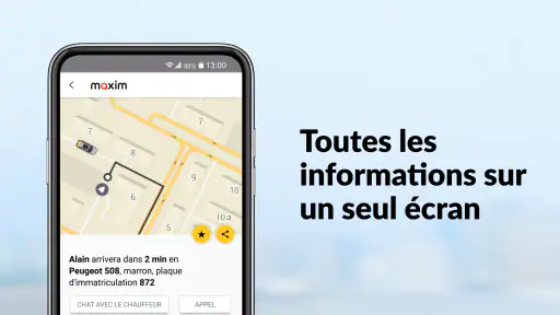 maxim — commande de véhicules screenshot