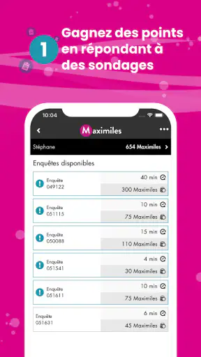 Maximiles screenshot