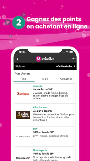 Maximiles screenshot