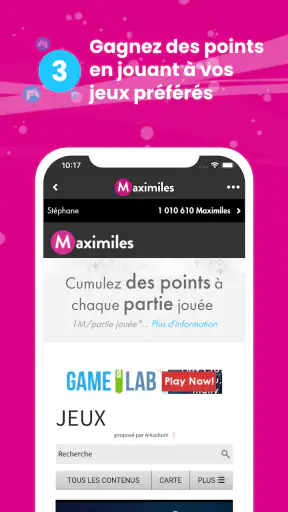 Maximiles screenshot