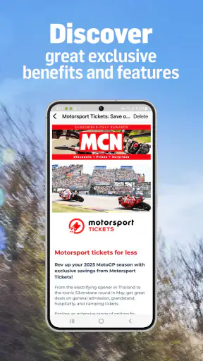 MCN: Motorbike News Magazine screenshot