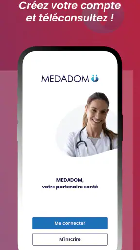 MEDADOM | Un médecin en visio screenshot