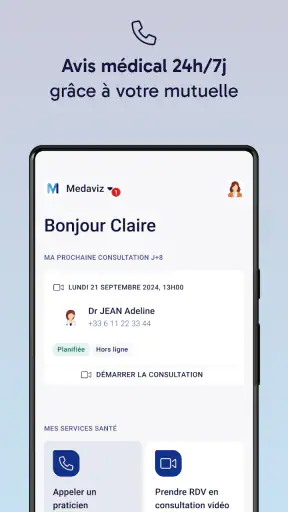 Medaviz – Teleconsultation screenshot