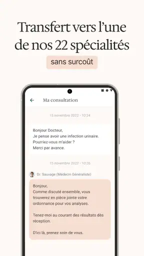 MédecinDirect screenshot