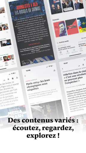 Mediapart, journal indépendant screenshot