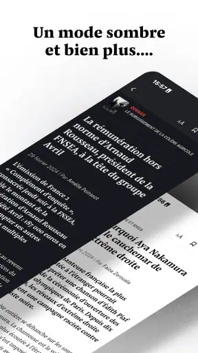 Mediapart, journal indépendant screenshot