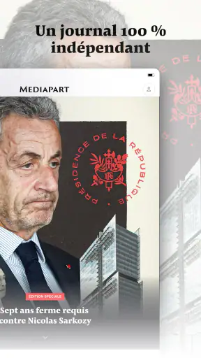Mediapart, journal indépendant screenshot